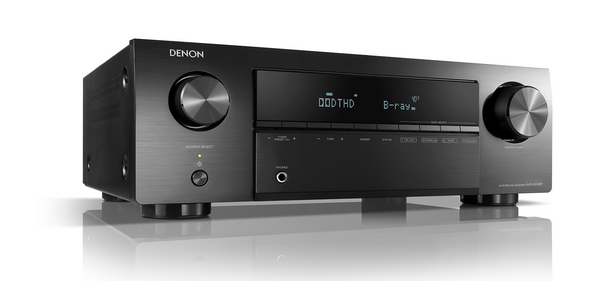 Denon AVR-X-250-BT 5.1 Ch. 4K Ultra HD AV Receiver with Bluetooth - Jamsticks