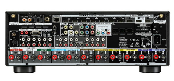 Denon AVR-X4500H 9.2 Ch AV Receiver with 3D Audio - Jamsticks