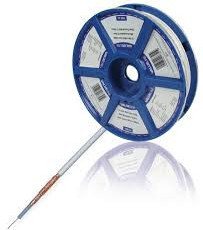 Valueline VLSR40904R100  MINI COAX 3.70 mm 100 m  Coax Cable On Reel - Jamsticks