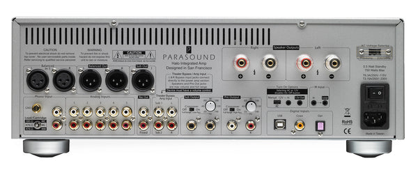 Parasound Halo Integrated Stereo Amplifier - Jamsticks