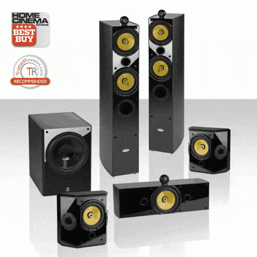 Crystal Acoustics T2 5.1UL 5.1 Ch Speakers - Jamsticks