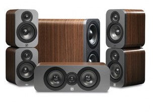 Q Acoustics  3000 Series 5.1 Ch Speaker Package - Jamsticks