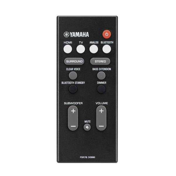 Yamaha YAS 107 SoundBar With Dual Built-in Subwoofer - Jamsticks