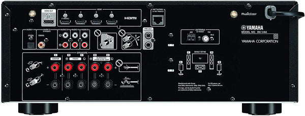 Yamaha RX-V4A 5.2-Channel AV Receiver with MusicCast - Jamsticks