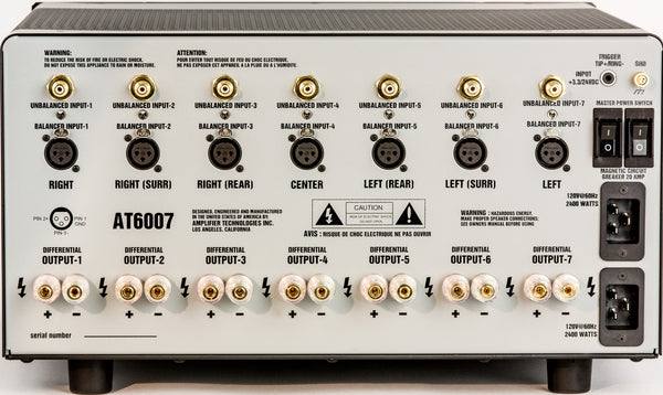 ATI AT6002 Power Amplifier - Jamsticks