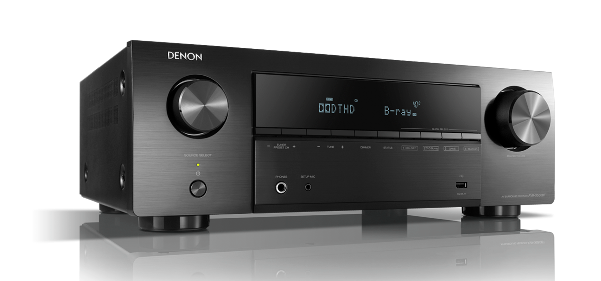 アンプ DENON AVR X 550BT Denon AVR X - 550BT AV Receiver