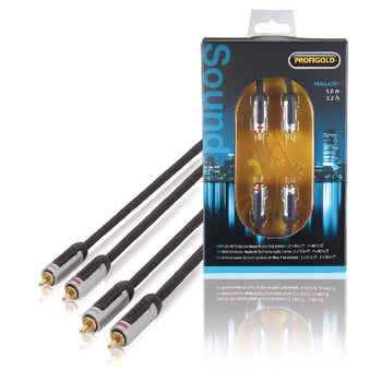 Profigold PROA4202 PG SKY STEREO AUDIO INTERCONNECT (2Meter) - Jamsticks