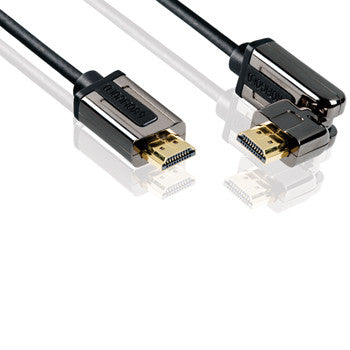 Profigold PROL-1802 PG SKY LED Rotatable HDMI High speed + Ethernet Interconnect - 2 Mtr - Jamsticks