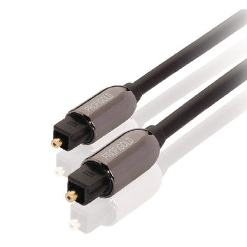 Profigold PROL5601 Digital Audio Cable TosLink Male - TosLink Male 1.00 m Anthracite - Jamsticks