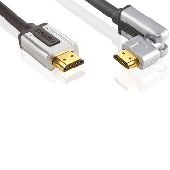 Profigold PROV-1802 PG SKY Rotatable HDMI High speed + Ethernet Interconnect - 2 Mtr - Jamsticks