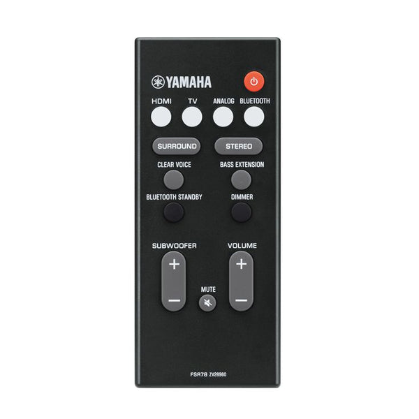 Yamaha YAS 207 SoundBar with wireless Subwoofer - Jamsticks
