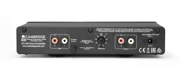 Cambridge Audio CP1 Moving Magnet Phono Preamplifier - Jamsticks