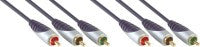 Bandridge SVL-3302 BE PRE High Definition Component Video Cable 3x RCA M 3xRCA M2.0m - Jamsticks