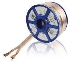 Valueline VLAR26540T100  2x 4.00 mm² 100 m Transparent Speaker Cable on Reel - Jamsticks