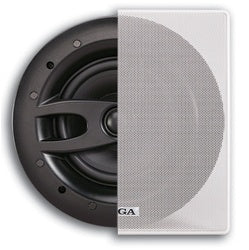 Taga Harmony RB-550SG In-Wall Speakers Reduced Bezel  Square Grill - Jamsticks