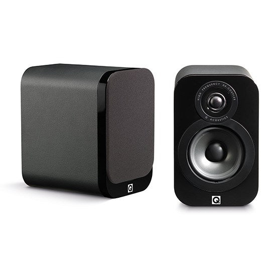Q Acoustics 3010 Compact Bookshelf / Standmount Speakers (Pair) - Jamsticks