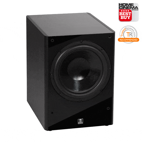 Crystal Acoustics TX-12SUB-BLA THX Subwoofer, Jamsticks